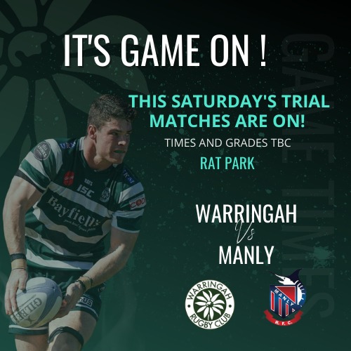This Saturday's Trial Matches Are On!