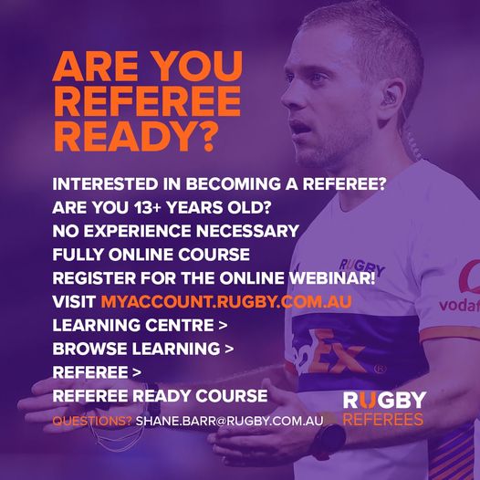 For anyone interested in becoming a refe