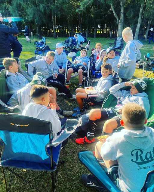 Chilling after 3 from 3 wins! U12s @camd